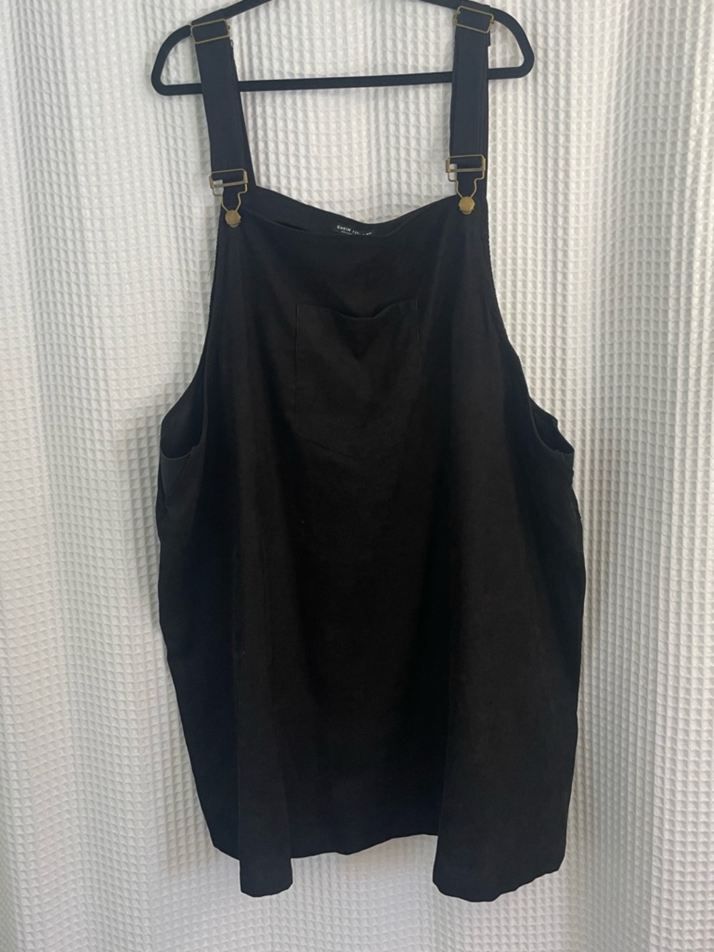 SHEIN curve black overall dress size 26